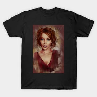 Kylie Minogue - Red T-Shirt